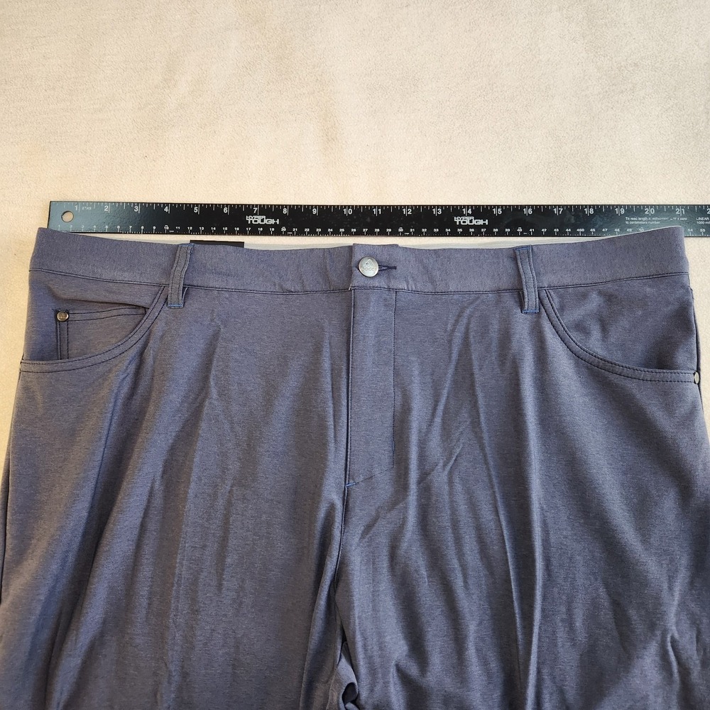 ADIDAS Ultimate365 Golf Pants Men 40 x 34‎ Blue Gray Performance Chinos NEW - Picture 6 of 7